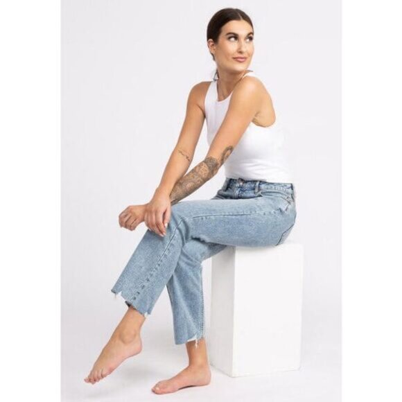 Bootlegger Mid Rise Bootcut Jeans  27 - Picture 2 of 6